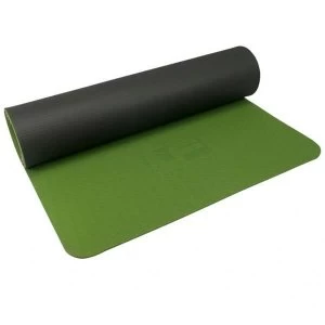 UFE 6mm TPE Yoga Mat - Olive/Charcoal