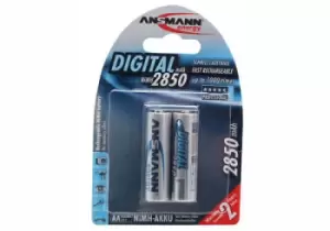 Ansmann 2850MAH Digital Rechargeable battery AA Nickel-Metal...