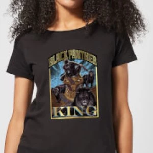 Marvel Black Panther Homage Womens T-Shirt - Black