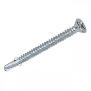 Countersunk Self Drilling Light Section Steel Screws 5.5mm 120mm Pack of 100