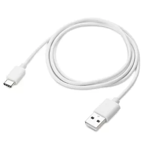 1m White USB C Fast and Sync Cable