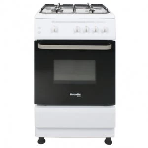Montpellier SCG60W Single Oven Gas Cooker