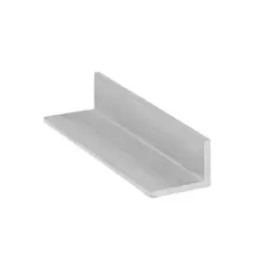 Anodized Aluminum Square Rectangular Angle Profile Corner Strip - Size 1000x50x25x2mm - Pack of 1