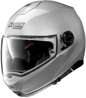 Nolan N100-5 Classic N-Com Helmet, silver, Size XS, silver, Size XS