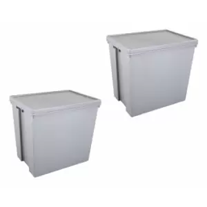 Wham Bam Recycled Boxes Super Strong 154 Litre Pack of 2, none