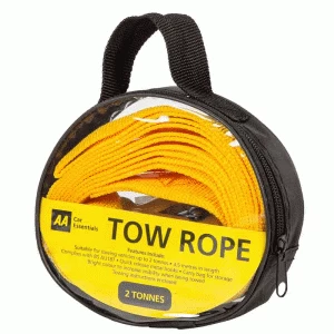 AA Tow Rope 3.5M in Carry Bag - 2 Tonnes