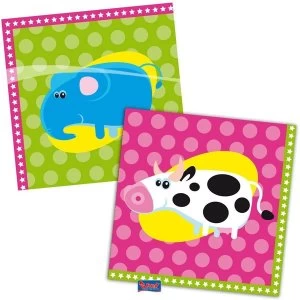 Animal Party Napkins (Pack Of 20)