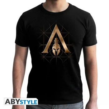 Assassins Creed - Crest Odyssey Mens XX-Large - Black