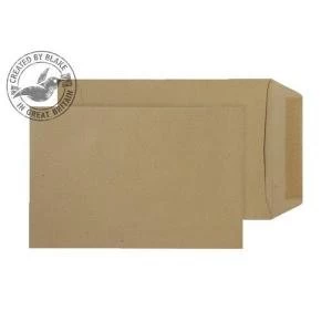 Blake Purely Everyday 190x127mm 115gm2 Gummed Pocket Envelopes Manilla