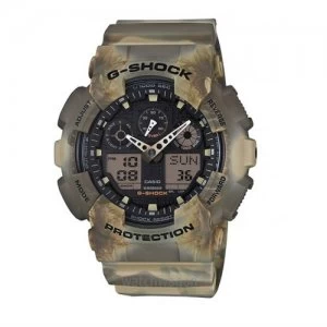 Casio G-SHOCK Standard Analog-Digital Watch GA-100MM-5A - Brown
