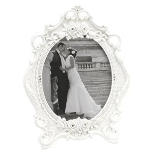 8" x 10" - Impressions Ornate Oval Photo Frame with Crystals
