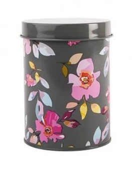 Summerhouse By Navigate Gardenia Canister - Grey Floral