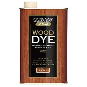 Ronseal Colron Refined Wood Dye - Georgian Medium Oak 250ml