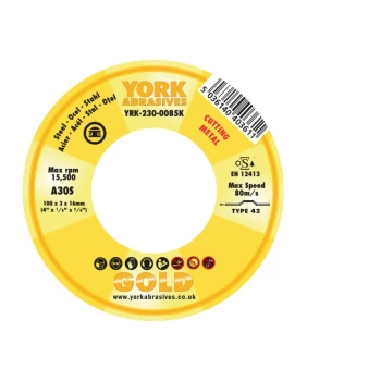100 X 3 X 16MM A30S Cutting Disc - Type 42 Depressed Centre