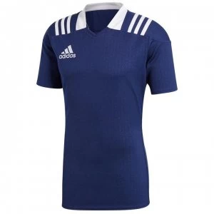 adidas 3 Stripe Rugby Training Top Mens - Dark Blue