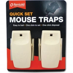 Rentokil Quick Set Mouse Traps Pack of 2