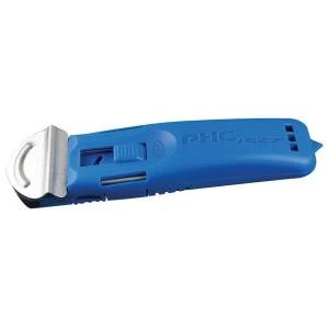 Pacific Handy Cutter Guarded Spring Back Safety Cutter Ambidextrous