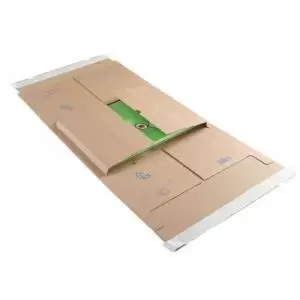 Blake Purely Packaging KRAFT Peel & Seal Postal Wrap 350x320x99mm