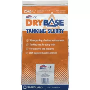 Safeguard Drybase BBA Tanking Slurry 25kg Grey