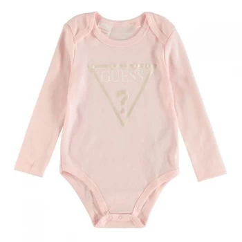 Guess Guess Triangle Logo All In One Baby - Ballerina G6A5
