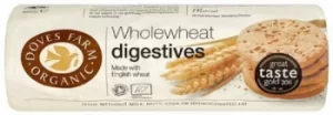 Doves Farm Organic Wholewheat Digestive Biscuits 400g