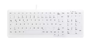 CHERRY AK-C7000 keyboard USB QWERTZ German White
