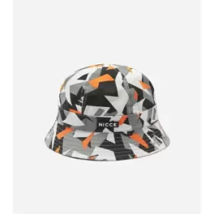 Nicce Glitch Bucket Hat - Orange