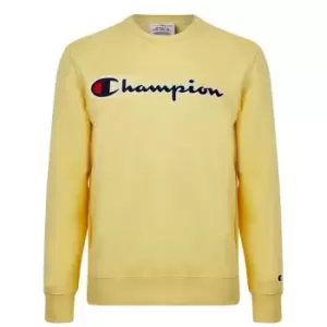 Champion Logo Sweatshirt - Yellow