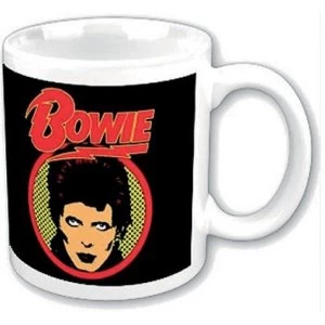 David Bowie - Diamond Dogs Flash Logo Boxed Giant Mug