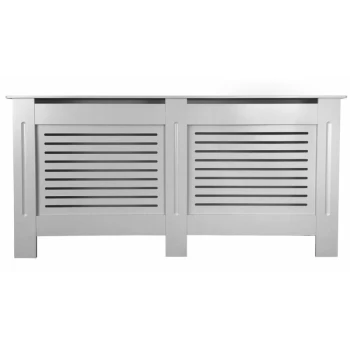 Jack Stonehouse - Horizontal Grill French Grey Painted Radiator Cover - Extra Large - Grey