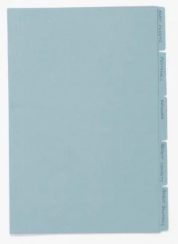 Guildhall Folder Manilla Foolscap 170gsm Blue (Pack 100)