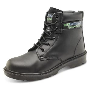 Click Traders S3 6" Boot PU Leather Size 10 Black Ref CTF20BL10 Up to