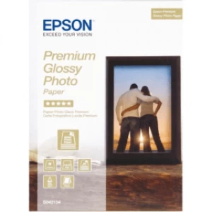 Epson C13S042154 13x18cm Premium Glossy Photo Paper 255g x30