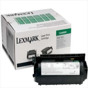 Lexmark 12A6860 Black Laser Toner Ink Cartridge