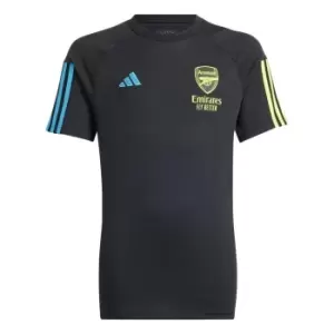 adidas Arsenal Training T-Shirt 2023 2024 Juniors - Black