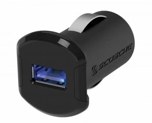 Scosche ReVolt Single Port USB Car Charger Black