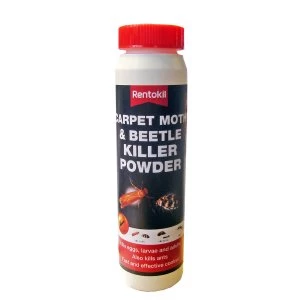 Rentokil Carpet Moth and Beetle Killer Powder