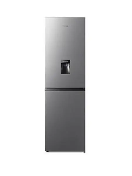 Hisense RB327N4WCE 50/50 Total No Frost Fridge Freezer - Stainless Steel - E Rated