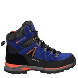 Karrimor Hot Rock Mens Walking Boots - Blue/Orange