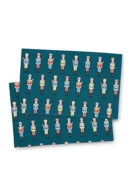 Catherine Lansfield Nutcracker Pack Of 2 Placemats