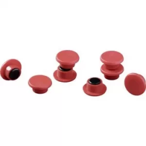 Durable Magnets 15mm 75P 4701 Bulk Pack Red