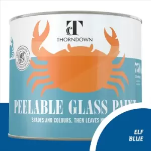 Thorndown Elf Blue Peelable Glass Paint 750ml