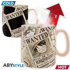 One Piece - Heat Change Wanted Mug