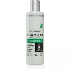 Urtekram Green Matcha Hair Shampoo For Deep Cleansing 250ml