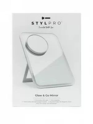 StylPro Glow & Go Mirror, Silver, Women