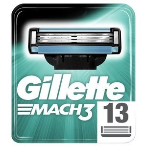 Gillette Mach3 Manual Blades x 13