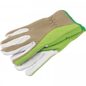 Draper Expert Gardening Gloves Grey / Green S