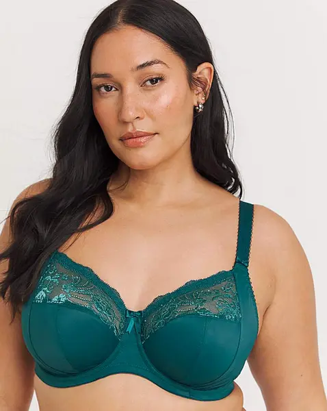Elomi Elomi Morgan Full Cup Wired Bra DeepTeal Deep Teal Female 40HH QV07035
