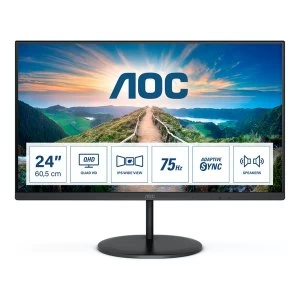 AOC 24" Q24V4EA Quad HD IPS LED Monitor