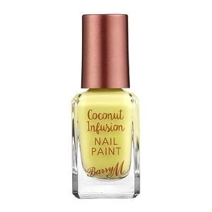 Barry M Coconut Infusion Nail Paint - Lemonade Yellow